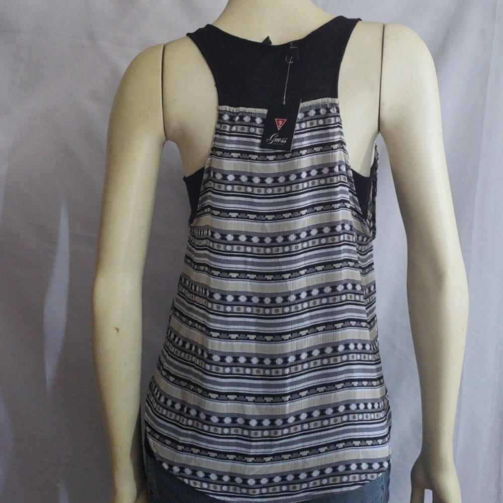 NEW GUESS TOP SZ M - Picture 3 of 5